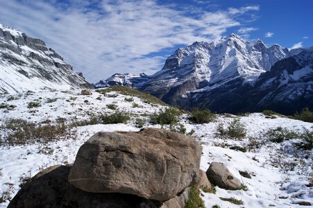 Virgin lauterbrunnen snow