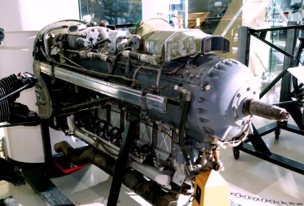 De Havilland Gypsy Queen 70 Mk. 2 engine - Evergreen Aviation & Space Museum - McMinnville, Oregon - DSC00497