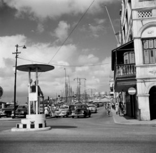 De Handelskade in Willemstad op Curaçao, Bestanddeelnr 252-7241