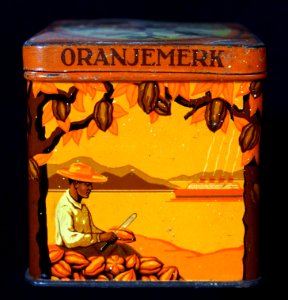 De Gruyters Cacao, oranje blik, foto5