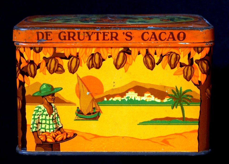 De Gruyters Cacao, oranje blik, foto2