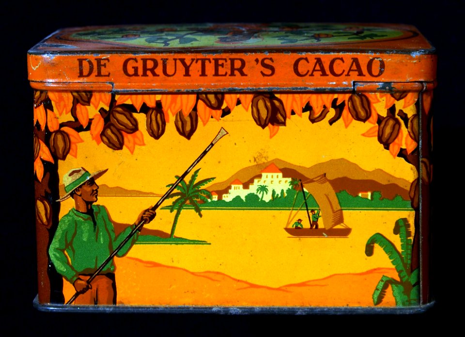 De Gruyters Cacao, oranje blik, foto4
