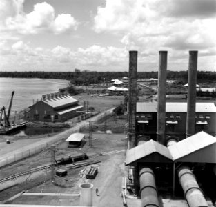 De fabriek van de Surinaamse Bauxiet Maatschappij te Paranam, Bestanddeelnr 252-6554