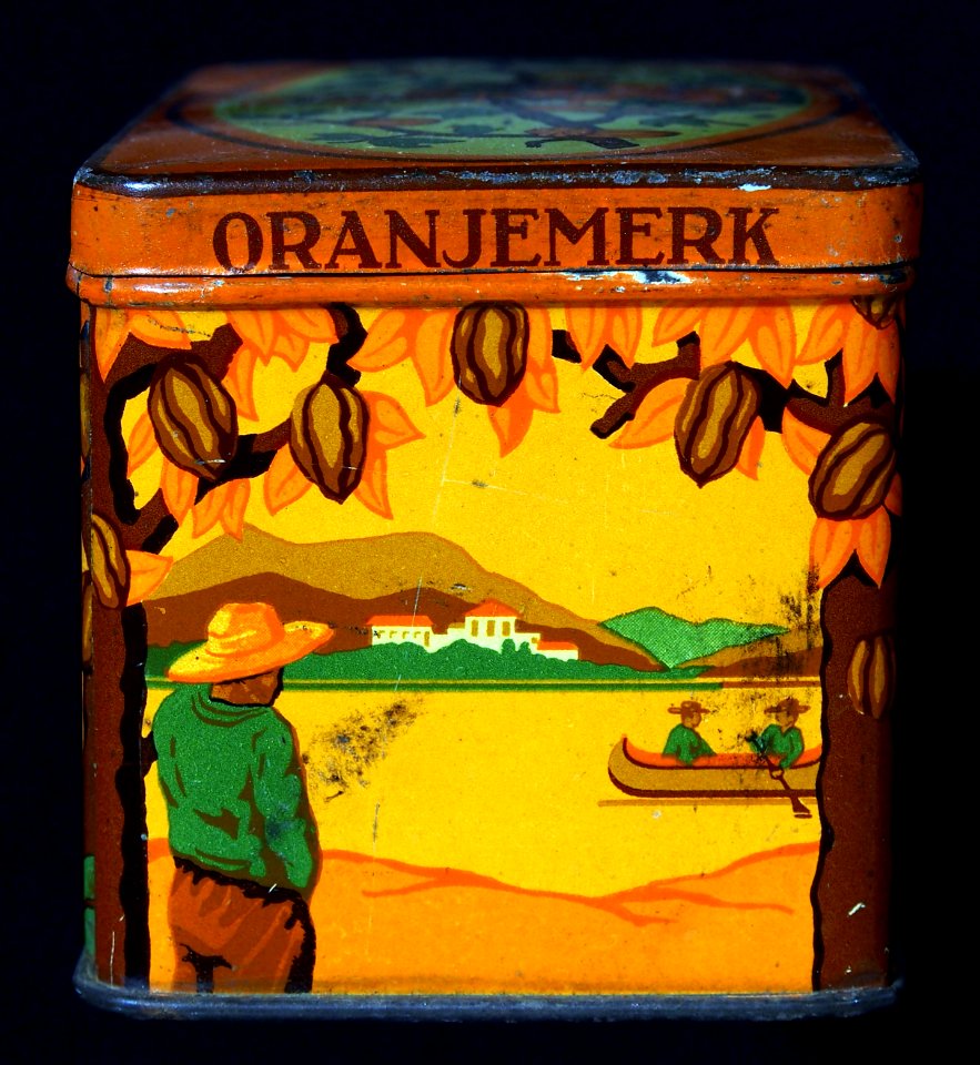 De Gruyters Cacao, oranje blik, foto3
