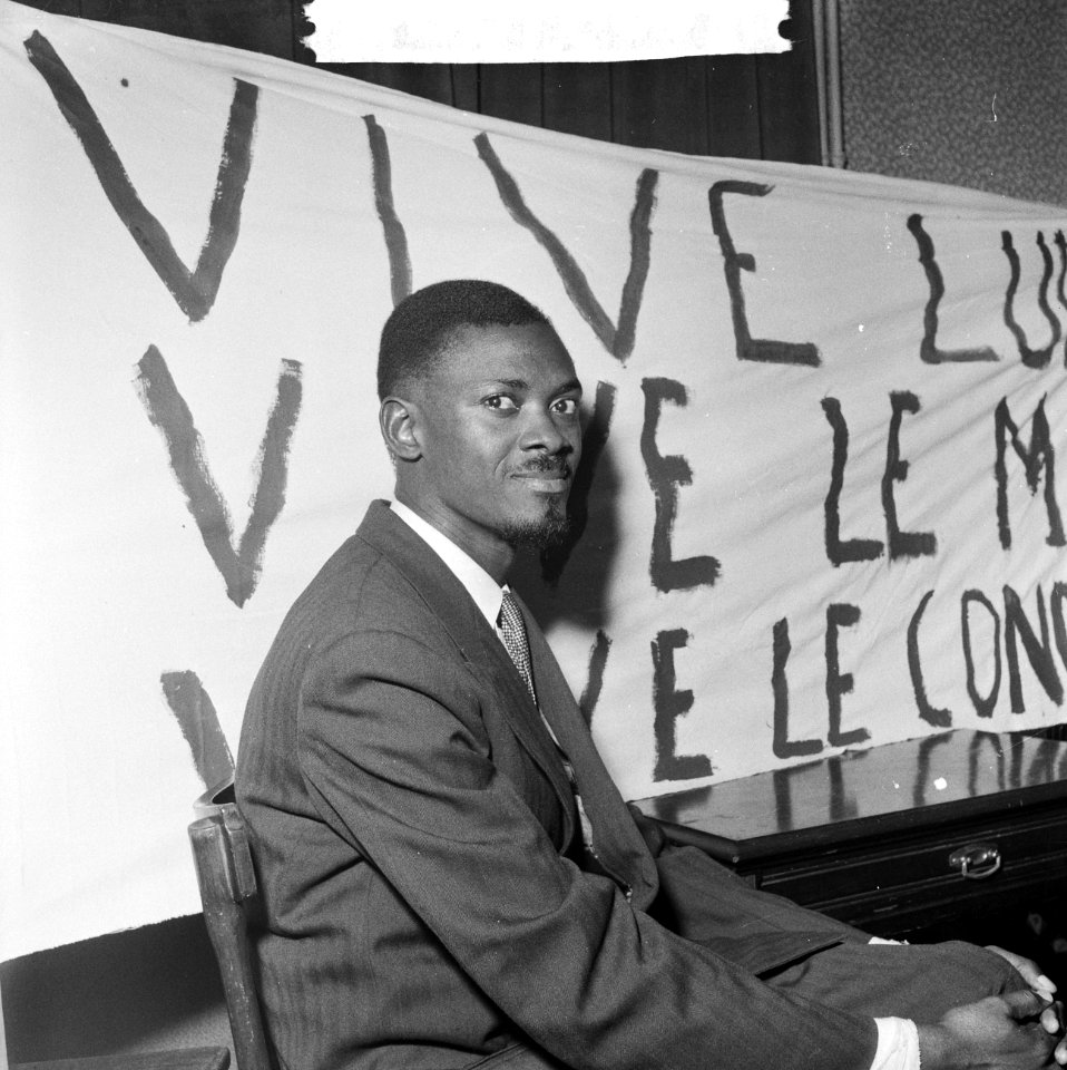 De Congolese leider Patrice Loemoemba in Brussel, Bestanddeelnr 910-9736