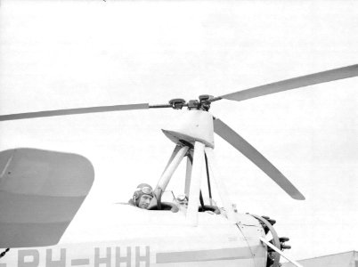 De Cierva autogiro PH-HHH genaamd 'Donna Dulcinea' van de Nederlandse Luchtvaart, Bestanddeelnr 255-8629