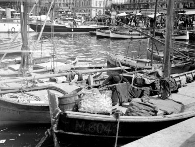 De haven van Marseille, Bestanddeelnr 254-2173