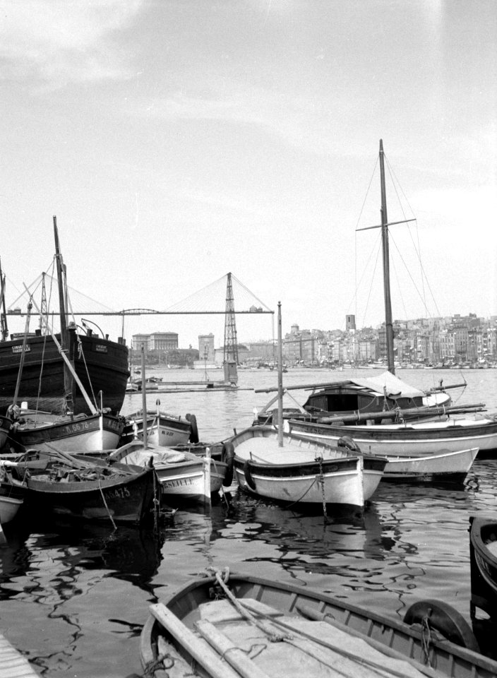 De haven van Marseille, Bestanddeelnr 254-2172