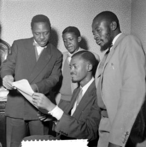 De Congolese leider Patrice Loemoemba in Brussel, Bestanddeelnr 910-9734
