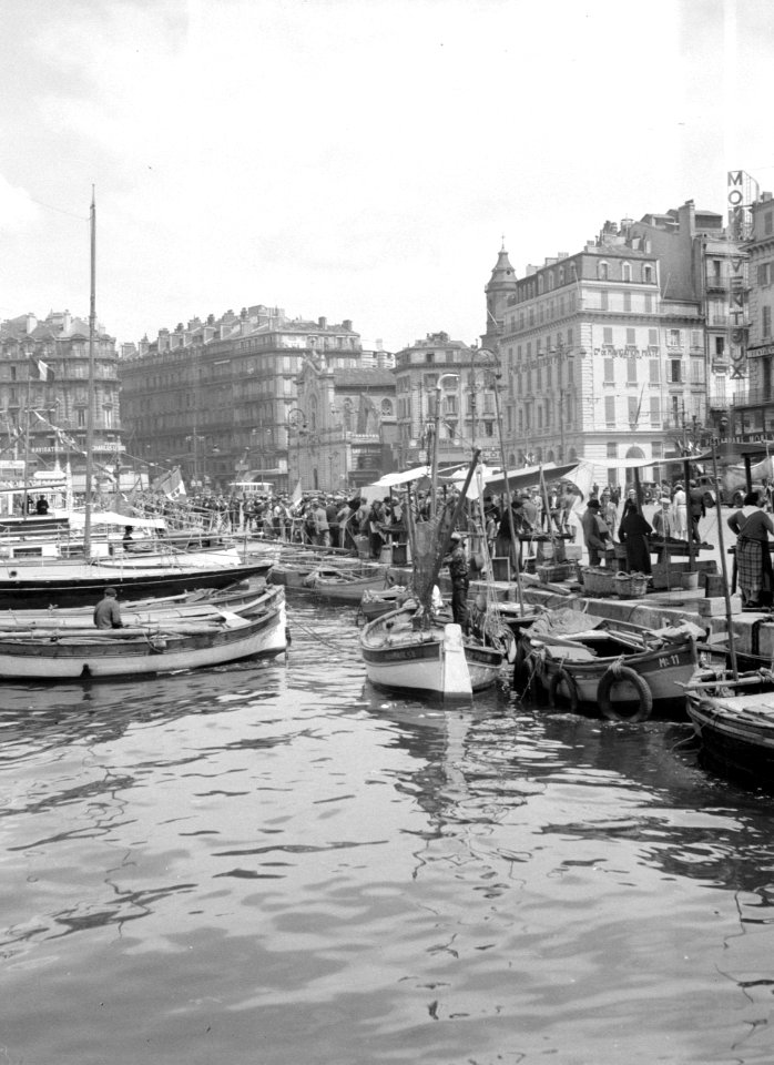 De haven van Marseille, Bestanddeelnr 254-2171