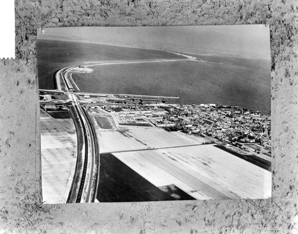De Grevelingendam, luchtfoto, Bestanddeelnr 917-6155