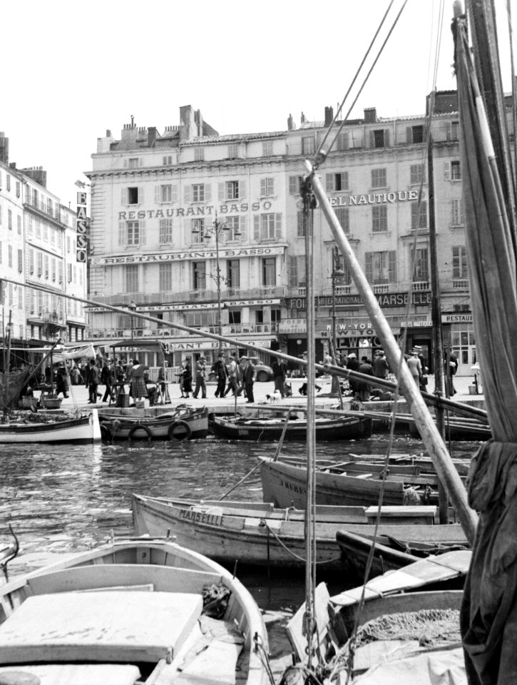 De haven van Marseille, Bestanddeelnr 254-1826