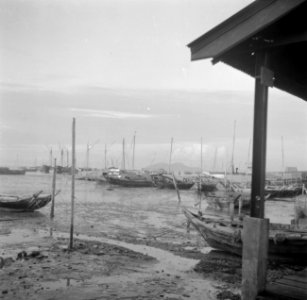 De haven van Georgetown, Penang, Bestanddeelnr 255-6754