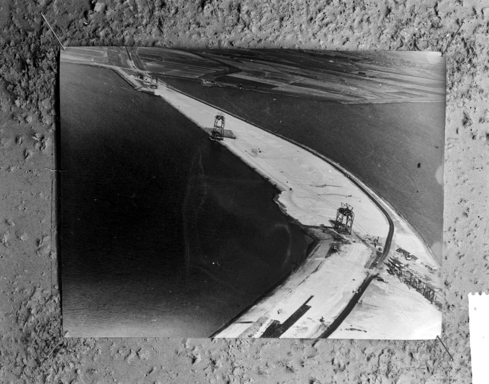 De Grevelingendam, luchtfoto, Bestanddeelnr 917-6154