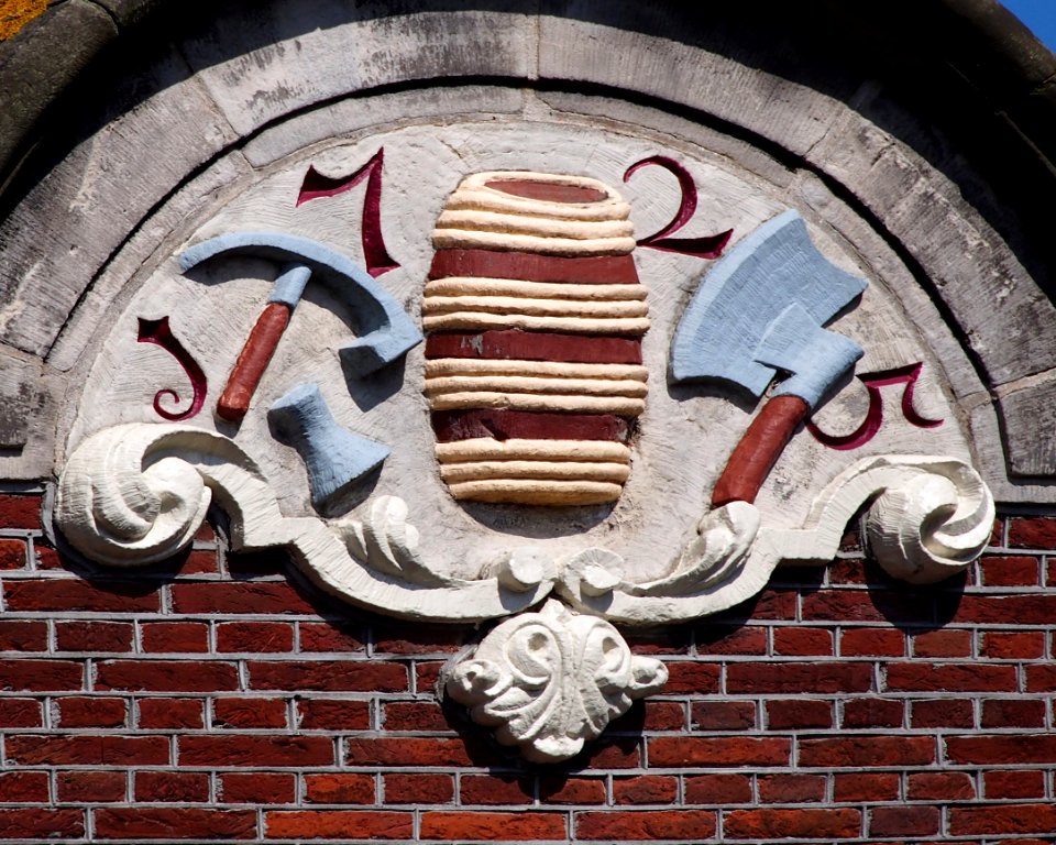 Driehoekstraat gevelsteen, foto 1