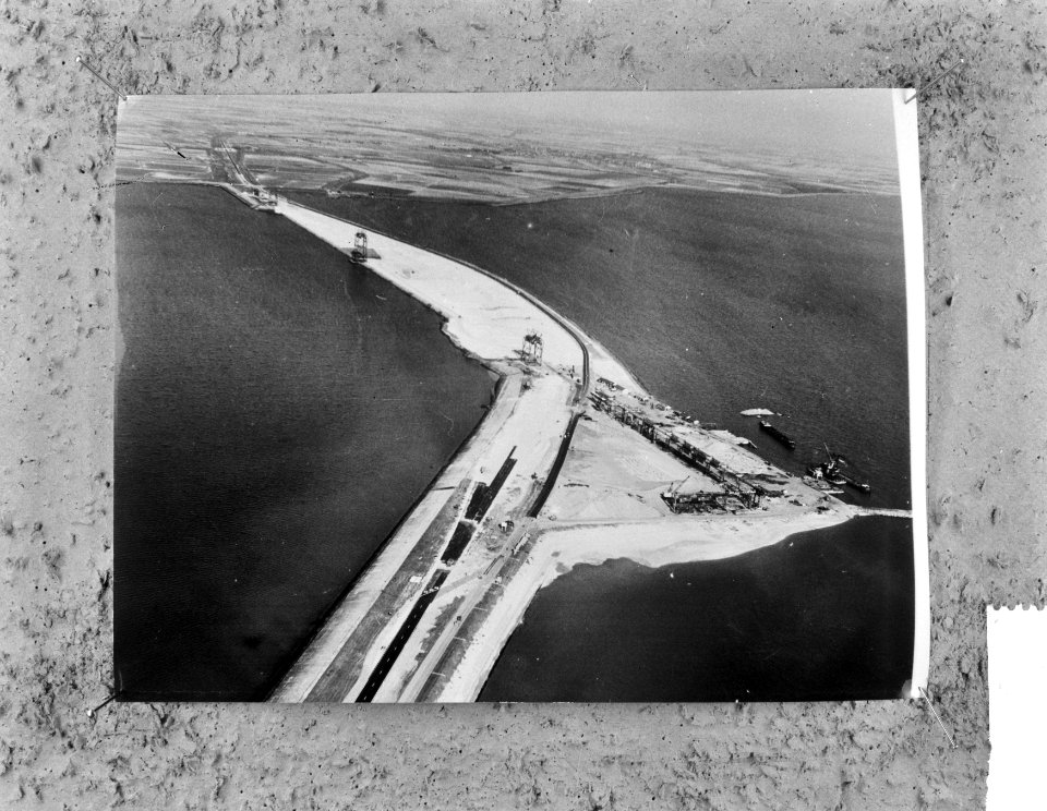 De Grevelingendam, luchtfoto, Bestanddeelnr 917-6153