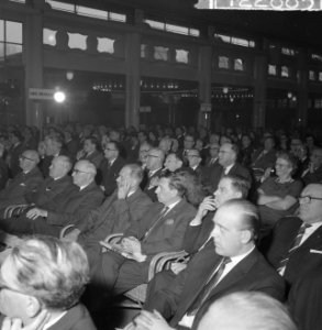 Driedaags congres van de PVDA in de Rivierahal te Rotterdam Prominente figuren, Bestanddeelnr 912-2665