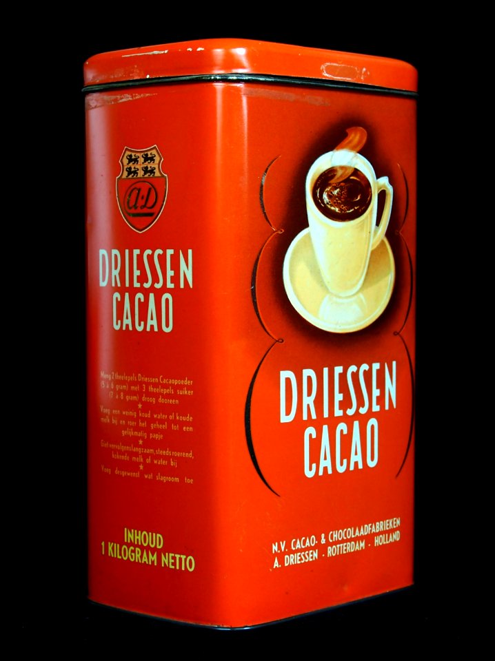 Driessen cacao 1KG blik, foto5