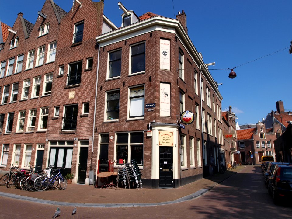 Driehoekstraat vanaf de Palmgracht