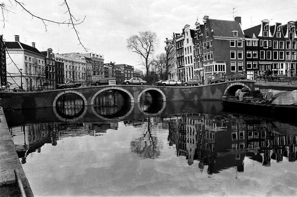 Drie bruggen in Amsterdam vernieuwd Leidsegracht Keizersgracht, Bestanddeelnr 930-5835