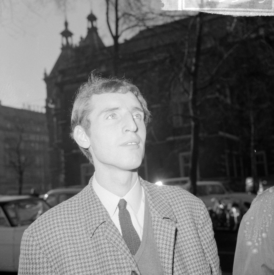 Drie cineasten op Leidseplein, Erik Terpstra, Bestanddeelnr 917-3969