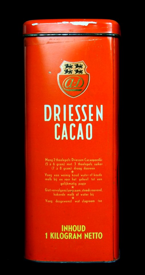 Driessen cacao 1KG blik, foto2