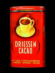 Driessen cacao 250gram blik, foto2 photo