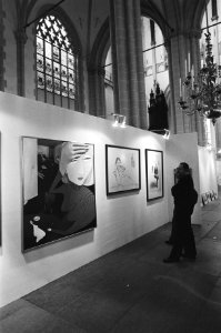 Driedaagse kunstbeurs in Nieuwekerk in Amsterdam vanaf morgen. De kunstbeurs d, Bestanddeelnr 932-0460