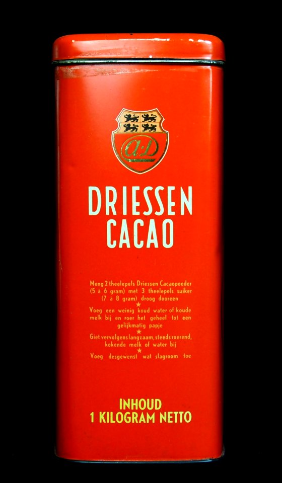 Driessen cacao 1KG blik, foto4