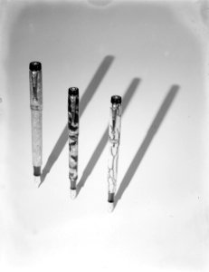 Drie vulpennen van het merk Osmia, Bestanddeelnr 252-0963 photo