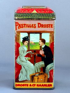 Droste Cacao - Pastilles blikje van 250 gram, foto 3