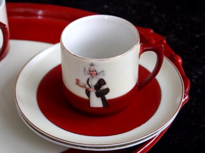 Droste porceleinen servies foto5