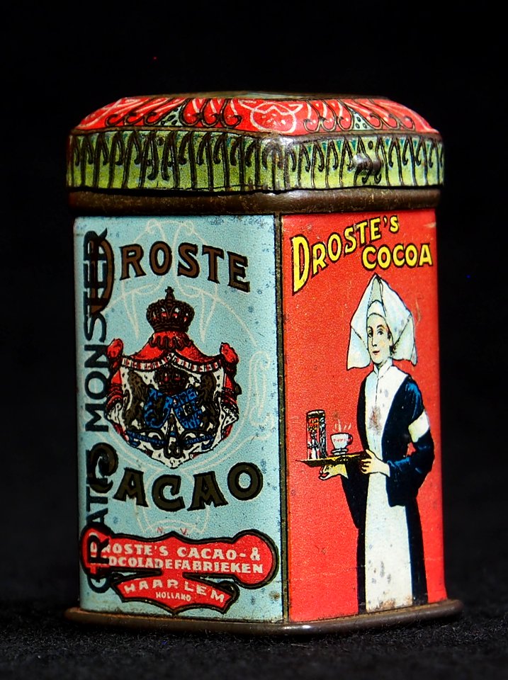 Droste cacao sample blikje, foto6