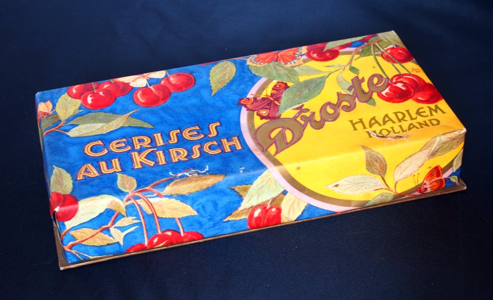 Droste Cerises au Kirsch brede doos, foto2