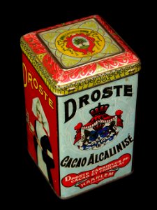 Droste Cacao Alcalinise blikje, foto1