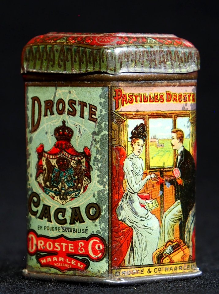 Droste cacao echantillon blikje, foto6