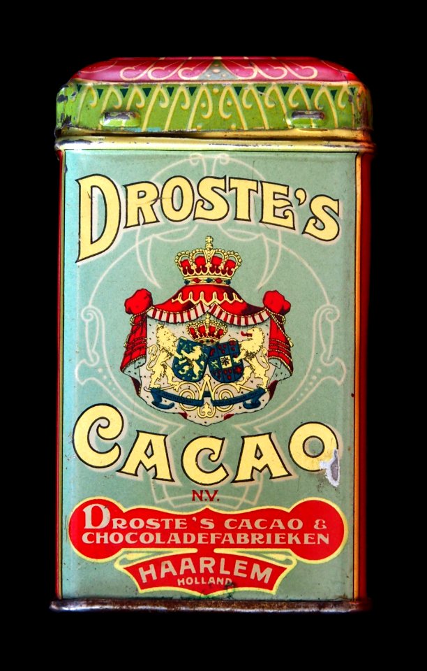 Droste cacao 100gr blikje, foto 05
