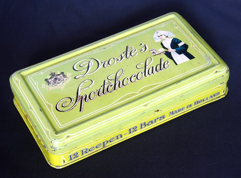 Droste Sportchocolade blik foto2