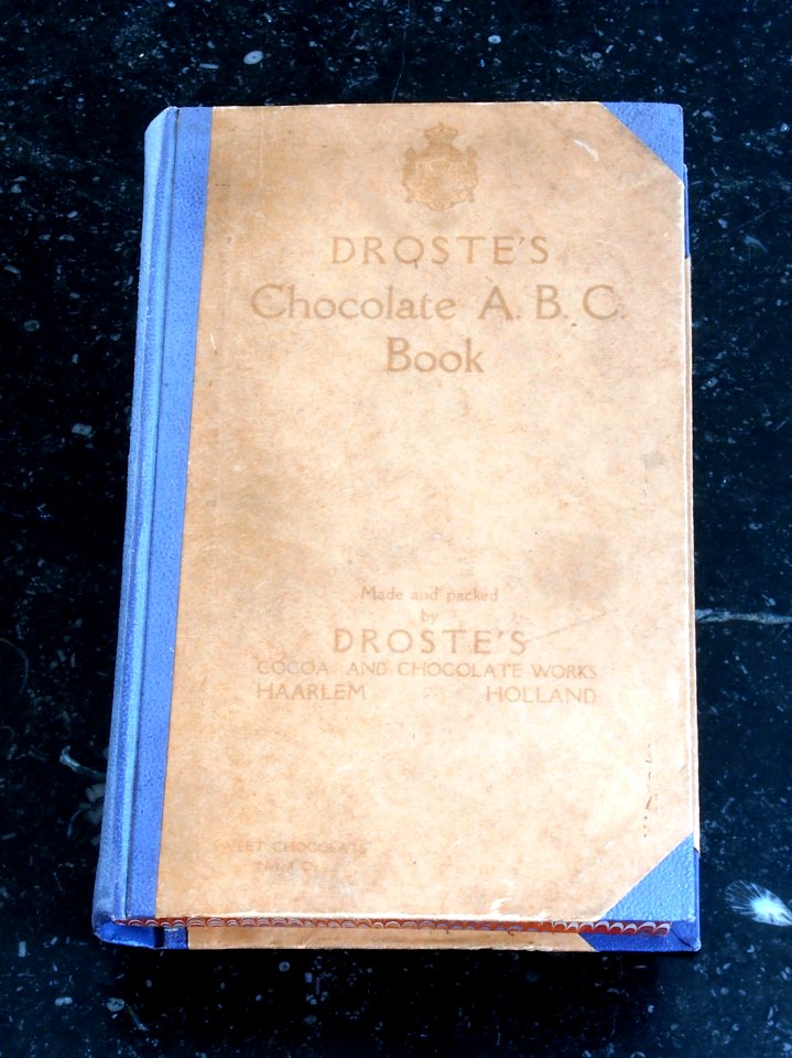 Droste chocolade doosjes in boekvorm, Drostes Chocolate ABC book ABC boek, foto1