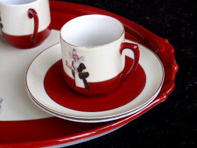 Droste porceleinen servies foto4