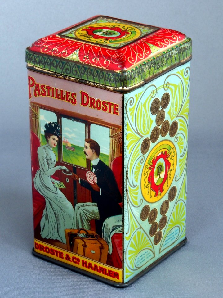 Droste Cacao - Pastilles blikje van 250 gram, foto 7