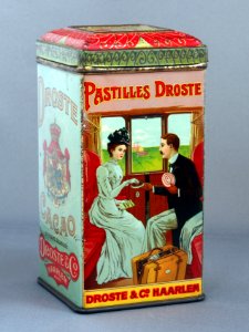 Droste Cacao - Pastilles blikje van 250 gram, foto 4