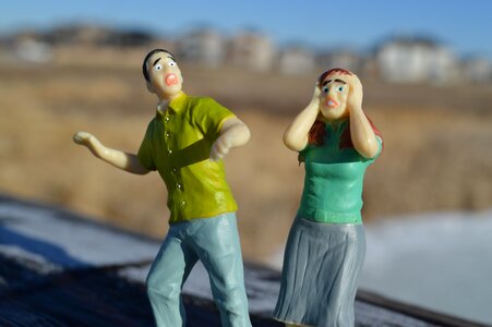 Action figures fright fear