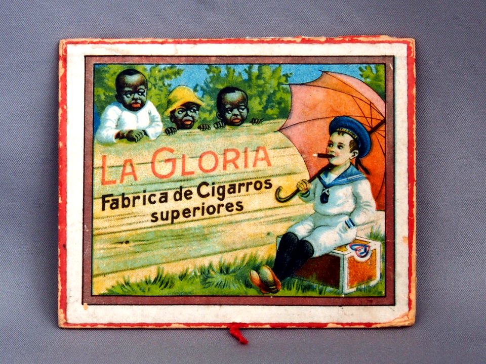 Droste La Gloria chocolade doos deksel, foto 1