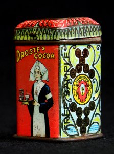 Droste cacao sample blikje, foto4