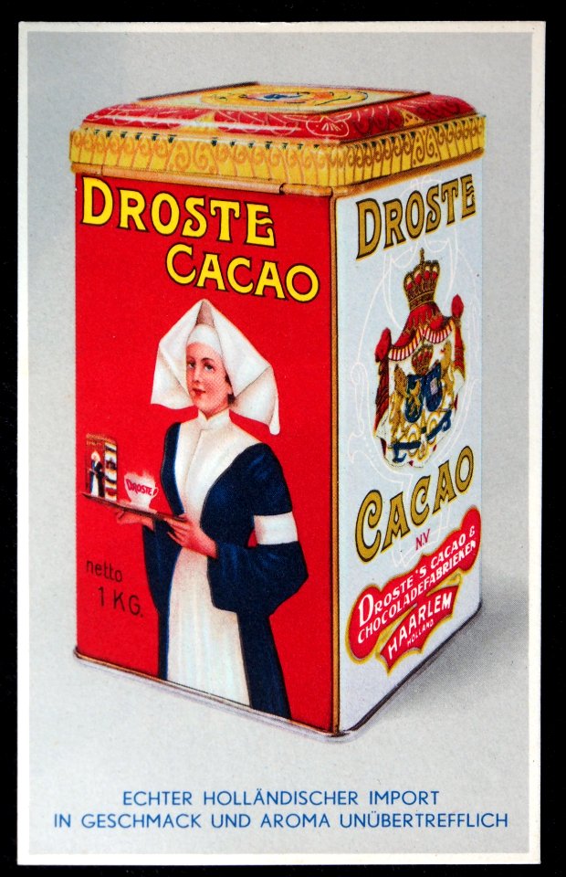 Droste Cacao reclame plaatje