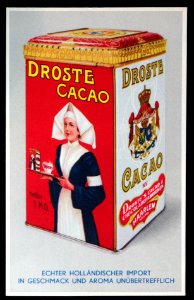 Droste Cacao reclame plaatje