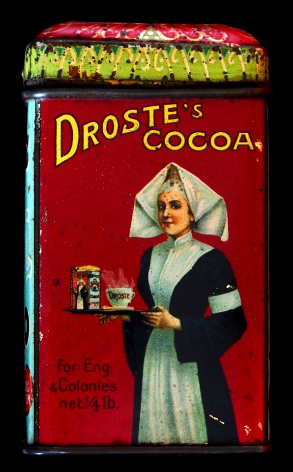 Droste cacao 100gr blikje, foto 10