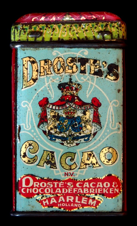 Droste cacao 100gr blikje, foto 11