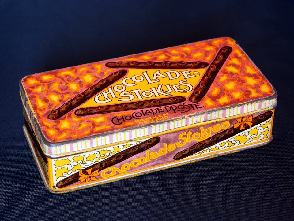 Droste Chocolade-stokjes blik, foto 1